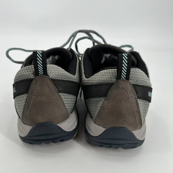 Merrell Womens Gray Siren Sport 3 Outdoor Low Lace Up 8.5 Hiking Shoes Sneakers - Picture 4 of 7